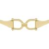 imageFossil Womens Stainless Steel GoldTone Bangle BraceletGold Heritage DLink Bangle