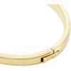 imageFossil Womens Stainless Steel GoldTone Bangle BraceletGold Sadie Heart