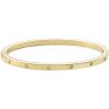 imageFossil Womens Stainless Steel GoldTone Bangle BraceletGold Star Glitz Bangle