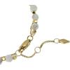 imageFossil Womens Stainless Steel GoldTone Beaded BraceletGoldHowlite
