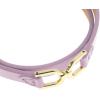 imageFossil Womens Stainless Steel and Genuine Leather Bracelet for WomenDlink Purple