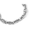 imageFossil Womens Sterling Silver or SilverTone Stainless Steel Chain Bracelet for WomenHeritage DLink Chain