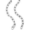 imageFossil Womens Sterling Silver or SilverTone Stainless Steel Pendant Chain Necklace for WomenHarlow SilverTone Heart Chain