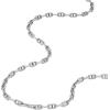 imageFossil Womens Sterling Silver or SilverTone Stainless Steel Pendant Chain Necklace for WomenHeritage Chain