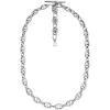 imageFossil Womens Sterling Silver or SilverTone Stainless Steel Pendant Chain Necklace for WomenHeritage DLink Chain