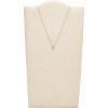 imageFossil Womens Sterling Silver or SilverTone Stainless Steel Pendant Chain Necklace for WomenSilver Star Moon