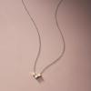 imageFossil Womens Sterling Silver or SilverTone Stainless Steel Pendant Chain Necklace for WomenSilver TriTone Heart