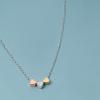 imageFossil Womens Sterling Silver or SilverTone Stainless Steel Pendant Chain Necklace for WomenSilver TriTone Heart