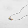 imageFossil Womens Sterling Silver or SilverTone Stainless Steel Pendant Chain Necklace for WomenSilver TriTone Heart