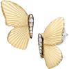 imageFossil Womens Sterling Silver or Stainless Steel Stud Earrings for WomenGold Butterfly