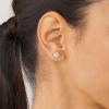 imageFossil Womens Sterling Silver or Stainless Steel Stud Earrings for WomenGold Glitz Disc