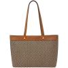 imageFossil Jessie Tote BagChevron Straw
