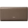 imageFossil Logan Flap Clutch Wallet Smoke