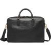 imageFossil Mens Asher Leather Messenger Laptop BagAsher Black Leather