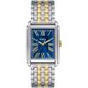 imageFossil Mens Carraway Quartz Stainless Steel ThreeHand WatchGoldSilverBlue
