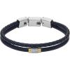 Navy Braided Multi w/ Two-Tone Rondelle Navy Braided Multi w/ Two-Tone Rondelle