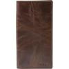 imageFossil Mens Derrick Checkbook WalletDerrick Dark Brown