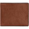 imageFossil Mens Leather Slim Minimalist Bifold Front Pocket Wallet for MenSteven Brown