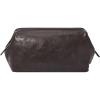 imageFossil Mens Leather Travel Shave Dopp KitBlack