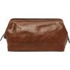 imageFossil Mens Leather Travel Shave Dopp KitCognac