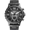 imageFossil Mens Nate Quartz Stainless Steel Chronograph WatchSmoke Gray