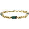 Gold/Malachite Box Chain Gold/Malachite Box Chain