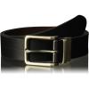 imageFossil Mens Reversible BlackBrown Leather BeltBrandon BlackBrown