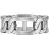 imageFossil Mens Stainless Steel RingHeritage Silver