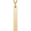 Gold Engravable Pendant Gold Engravable Pendant