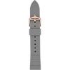 Gray Silicone/Rose Gold Gray Silicone/Rose Gold
