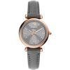 Gray Leather/Rose Gold Gray Leather/Rose Gold