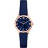 imageFossil Womens Gilmore ThreeHand Date Stainless Steel WatchBlueRose Gold