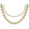Layered Gold Bead Layered Gold Bead