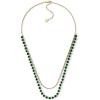 Layered Green Bead Layered Green Bead
