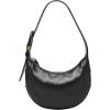 imageFossil Womens Harwell Leather Crescent Shoulder BagBlack