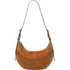 imageFossil Womens Harwell Leather Hobo Purse Handbag for WomenSaddle Suede