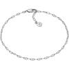 imageFossil Womens Heritage DLink Brass Chain AnkletSilver
