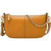 imageFossil Womens Jolie Leather Small Shoulder Bag Purse Handbag for WomenOchre