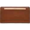 imageFossil Womens Liza Leather Slim Bifold Wallet for WomenBrown W Gold