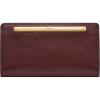 imageFossil Womens Liza Leather Slim Bifold Wallet for WomenMahogany