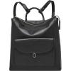 imageFossil Womens Parker Leather Convertible Backpack Purse Handbag for WomenBlack W Outer Pocket