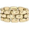 imageFossil Womens Plated Stainless Steel RingGold Arden Chain