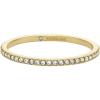 imageFossil Womens Plated Stainless Steel RingGold Dainty Glitz Band