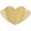Gold Harlow Signet Heart Gold Harlow Signet Heart