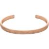imageFossil Womens Rose GoldTone Stainless Steel Chain or Beaded Bracelet for WomenHarlow Rose Gold Linear Bangle