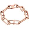 imageFossil Womens Rose GoldTone Stainless Steel Chain or Beaded Bracelet for WomenHeritage Rose Gold DLink