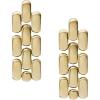 imageFossil Womens Stainless Steel DangleDrop or Hoop Earrings for WomenGold Arden Dangle
