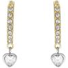 Gold Glitz Heart Dangle Gold Glitz Heart Dangle