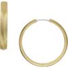 Gold Linear Texture Large Hoop Gold Linear Texture Large Hoop