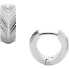 Silver Linear Hoop Silver Linear Hoop